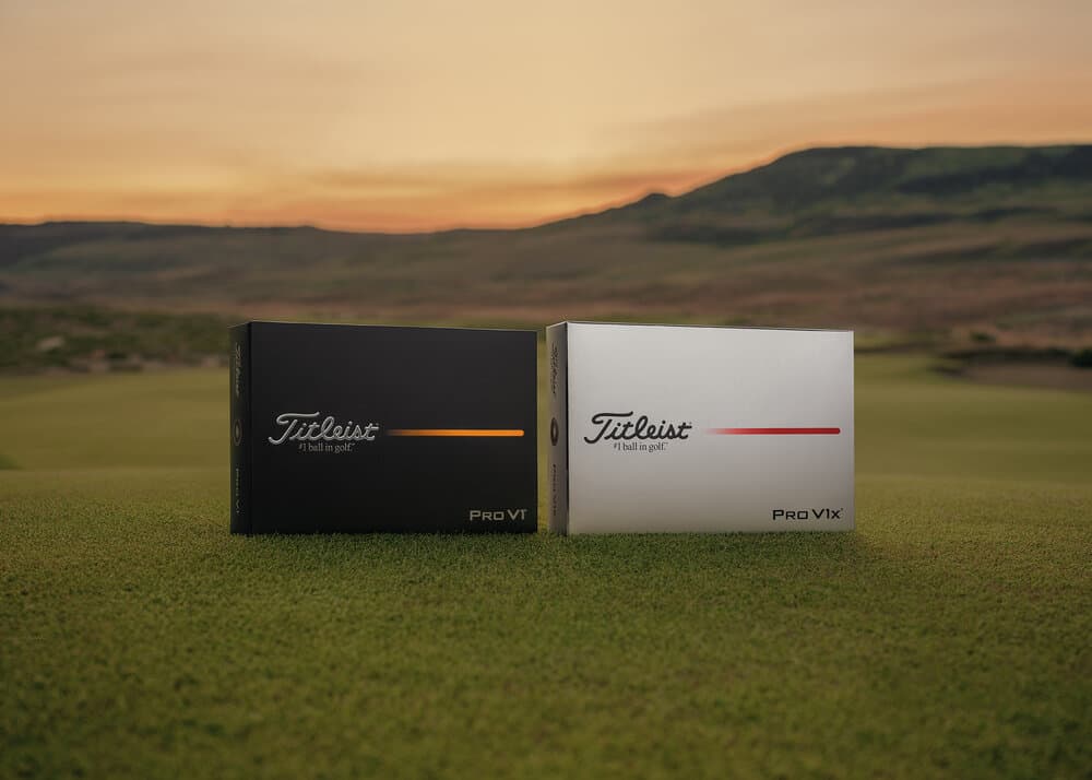 2025年Pro V1とPro V1xの製品パッケージの公式写真