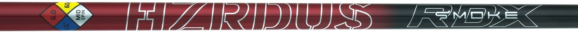 HZRDUS SMOKE RED RDXの実物製品写真